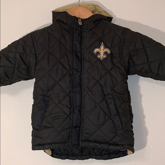 NFL New Orleans Saints Reversible Coat Sz 12 mo - Picture 6 of 8